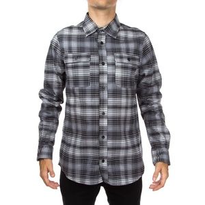 Nike SB Plaid Woven Long Sleeve Button Up Shirt